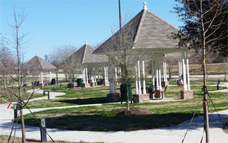 Butte Larose Rest Area - Picnic Shelters